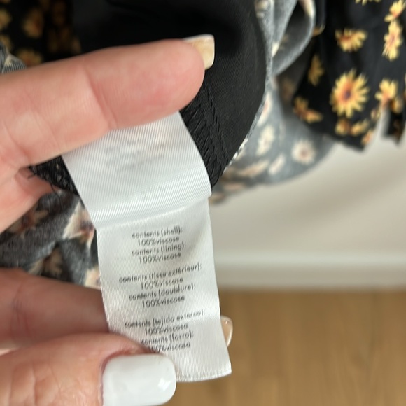 NWT $128 REVOLVE WeWoreWhat puff sleeve wrap dress mini S - Picture 12 of 14